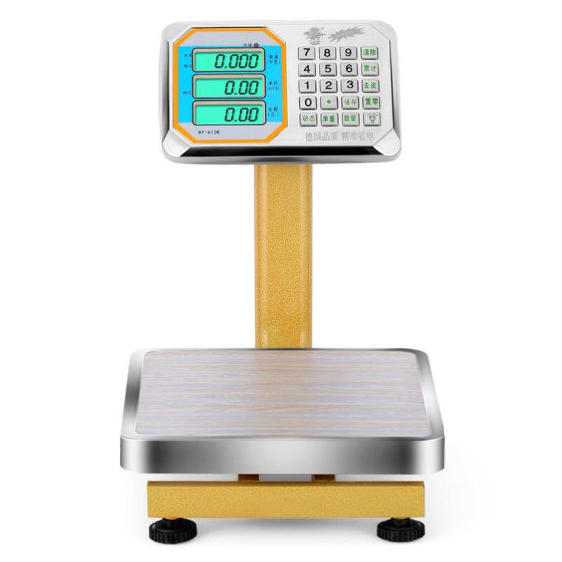 超市秤电子秤商用计价电子称计数精准小型家用台秤60公斤称重摆摊