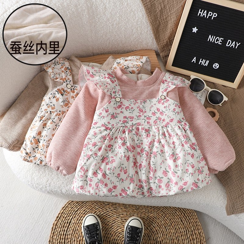 秋冬加厚男女宝宝针织罩衣儿童夹棉婴儿蚕丝内里绒反穿衣罩衫外套,童装/婴儿装/亲子装,反穿衣/罩衣,淘宝优惠券,粉丝福利购,淘宝优惠卷