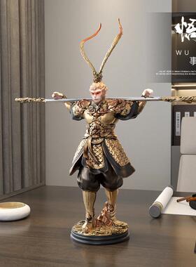 客厅柜子摆件高级感斗战胜佛孙悟空桌面手办装饰齐天大圣客厅玄关