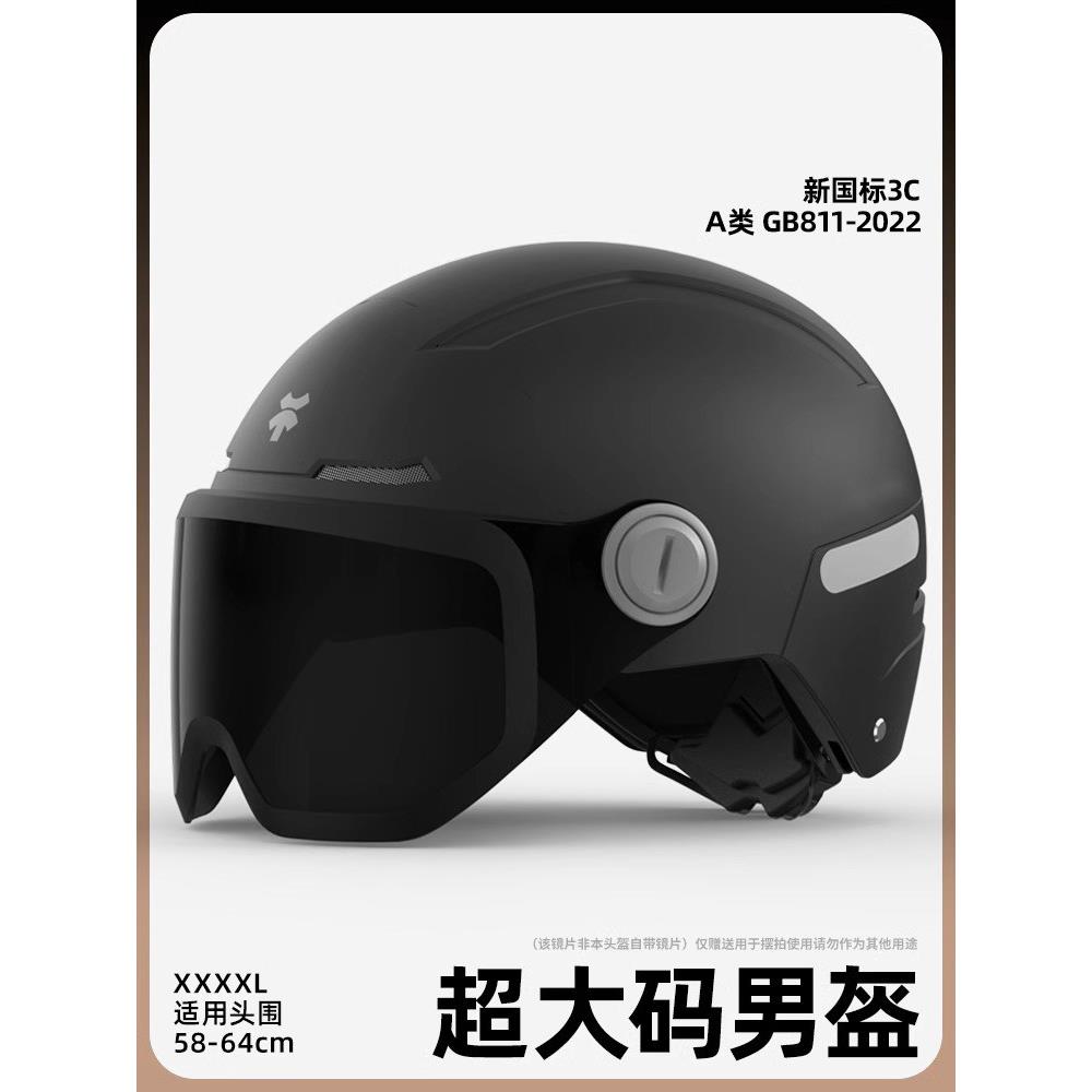 男士骑行头盔男款2026新款夏季德国进口大号电动车骑行透气安全帽图片