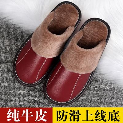 女士棉拖鞋2025新款洋气时尚外穿保暖男女居家室内冬季防滑实心底