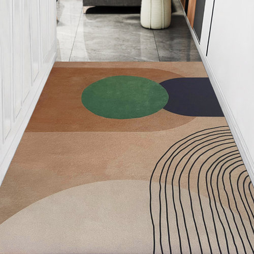 PVC 进门地垫免洗可擦大门口脚垫轻奢风家用玄关入户门垫防滑地毯