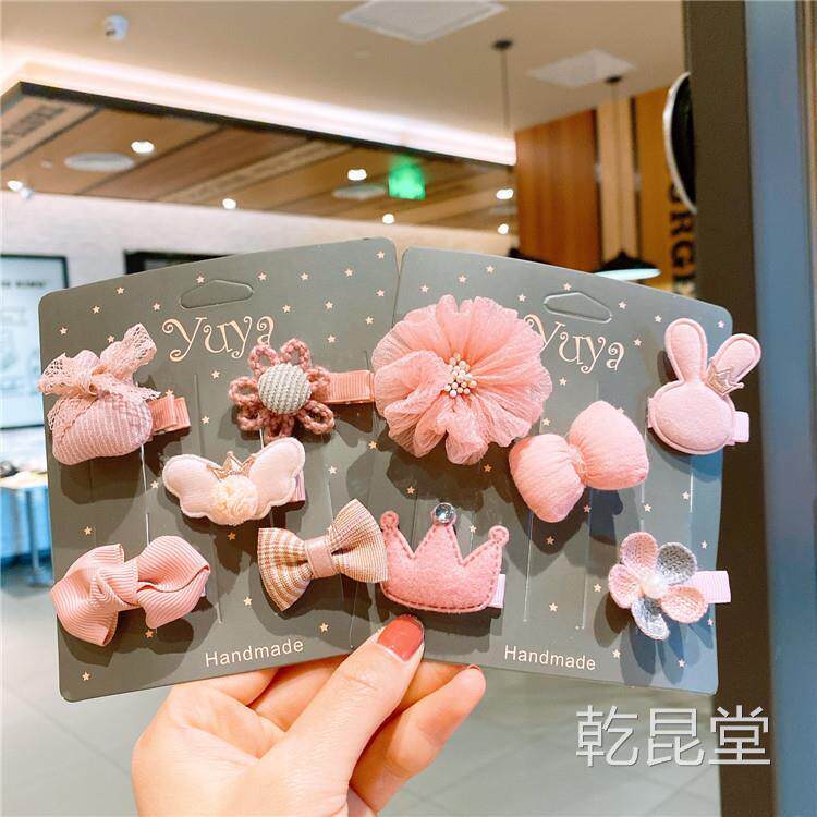 新款韩版宠物发饰小狗狗泰迪发夹猫咪头花约夏克比熊博美套装发卡