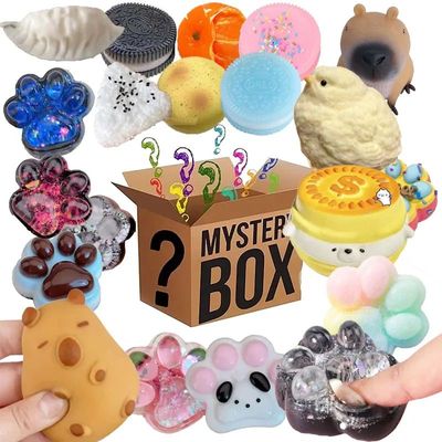 Toys Cat Paw Mysterious Pack Antistress Foot Taba Squishy To