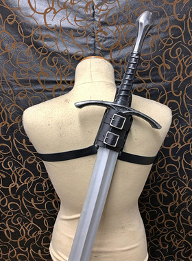 Medieval Shoulder Strap Sword Holder Sheath Scabbard For Adu
