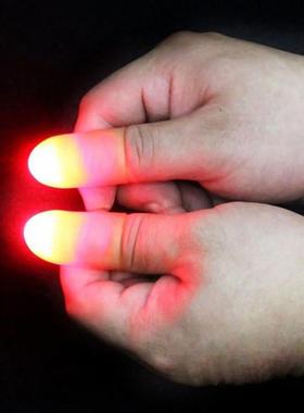 2Pcs Thumb Finger Light Magic Thumbs Light Toys for Adult Ma