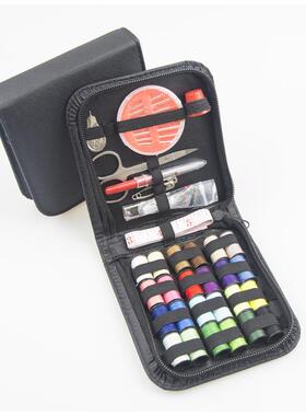 172 piece sewing tool set with needle and thread wrapping