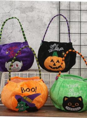 Halloween candy bag decoration Children gift bag pumpkin pro