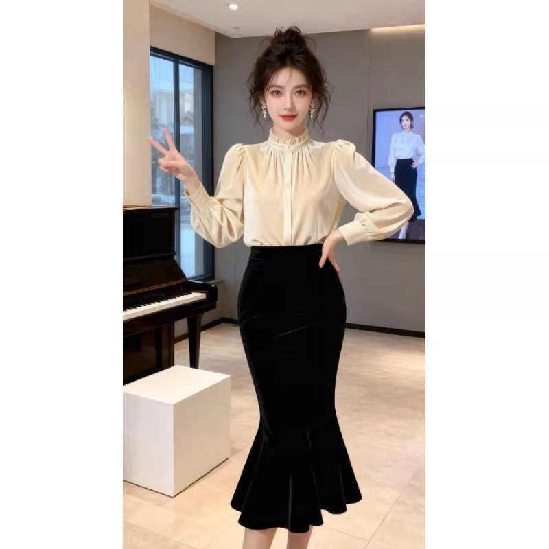 妮彩流行韩系温柔风高级感衬衫小众时尚气质漂亮独特衬衣2026新款,女装/女士精品,真丝上装,淘宝优惠券,粉丝福利购,淘宝优惠卷