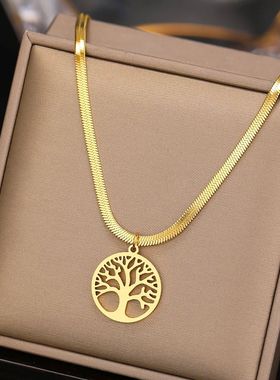 Stainless Steel Necklaces Snake Herringbone Blade Chain