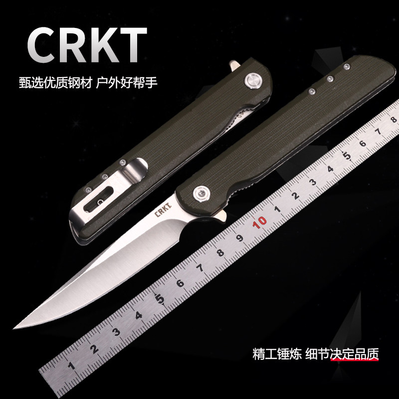 折叠刀户外露营钓鱼战术刀便携
