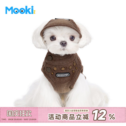 宠物水洗牛仔棒球帽狗狗秋季帽子