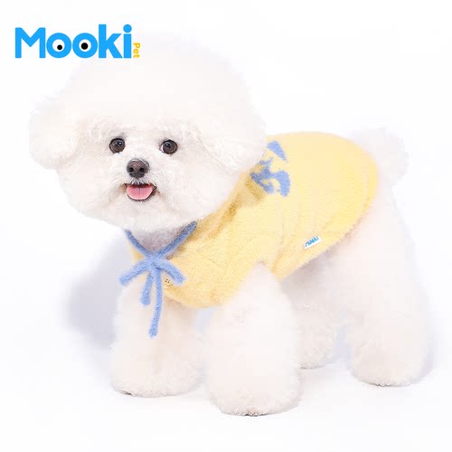 宠物猫咪狗狗可爱连帽毛衣背心