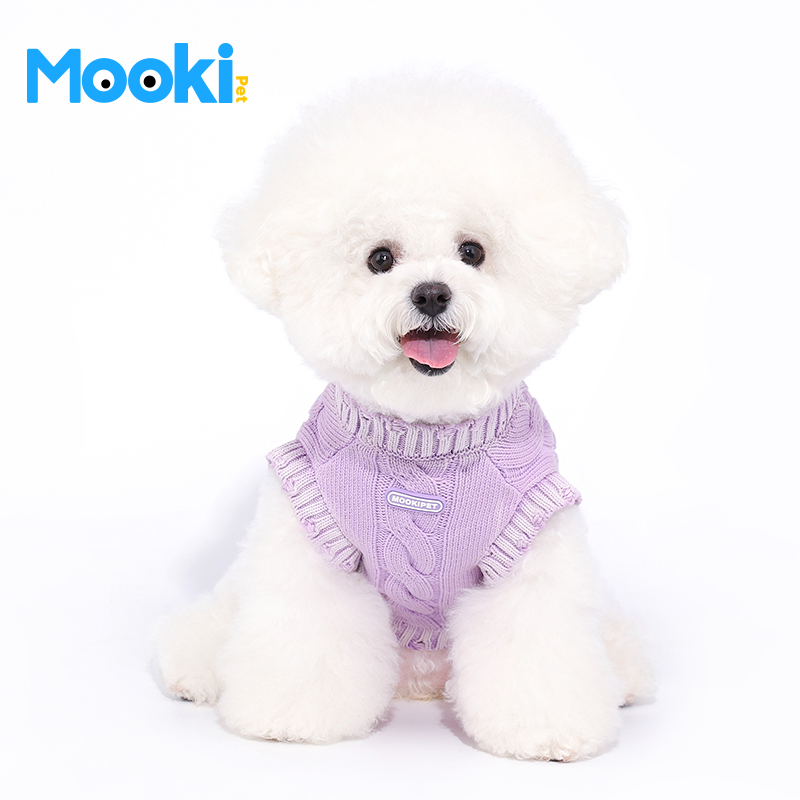 宠物猫狗狗喷色水洗做旧毛衣背心