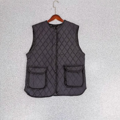 夹棉马夹无袖背心外套轻薄棉马甲