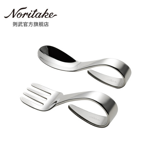 日本进口儿童辅食叉勺