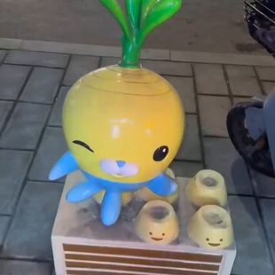 海底纵队公仔定做毛绒玩具可爱呱唧吉祥物医生订制儿童玩偶娃娃