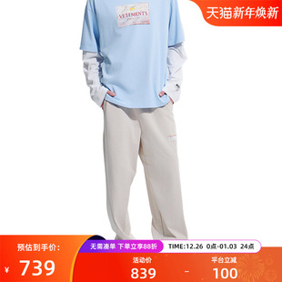 宽松男女针织长裤 百搭休闲裤 35562004 新款 VETEMENTS2025年秋季