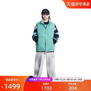 VETEMENTS新款 马甲35717002 羽绒马甲雪尼尔材质提花男女款