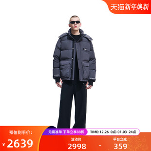 90%白鸭绒羽绒服35710006 风宽松潮流男女中性款 VETEMENTS新款 工装