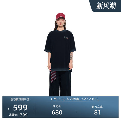 VETEMENTS100%棉可乐短袖T恤