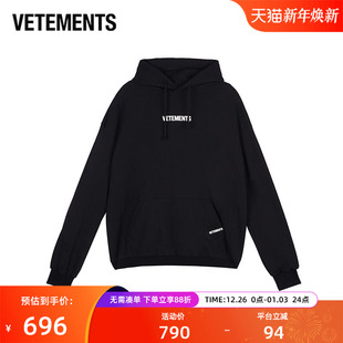 帽衫 情侣长袖 男女宽松休闲连帽卫衣63121001 新款 VETEMENTS春季