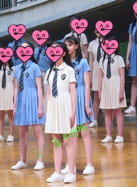 新款朗诵比赛表演服合唱团服装儿童合唱服小学生初中生毕业照班服