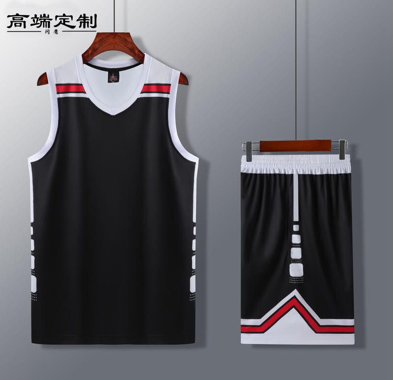 高端定制新款篮球运动服学生男女通用吸汗透气篮球服训练服比赛服图片