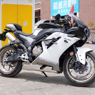 适用春风500SR护杠改装竞技杠 弹簧杠倒地保护防摔杠加粗加厚配件