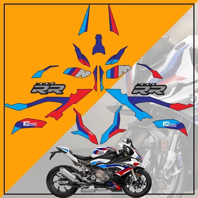 适用宝马S1000RR全车贴纸宝马M1000RR贴纸2019-2022