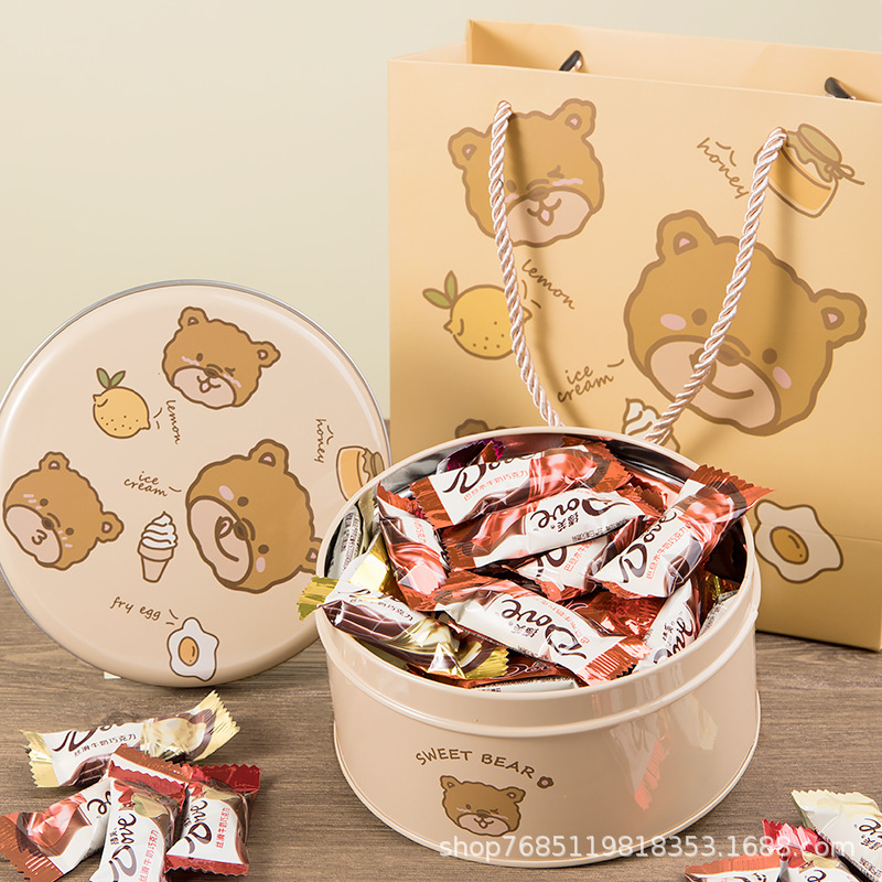 德芙巧克力礼盒装混合口味零食礼包少儿男女生圣诞节礼物