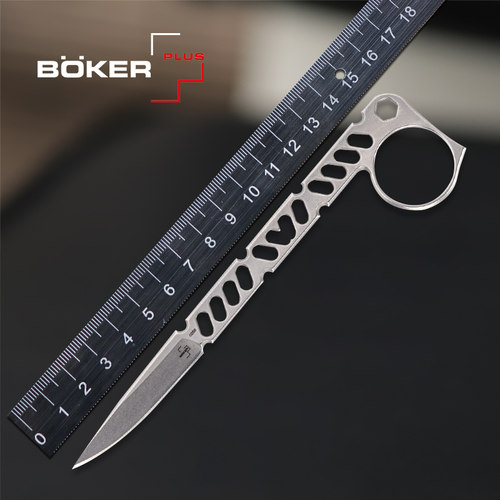德国进口博克boker多用户外工具刀探险随身便携迷你防身战术直刀