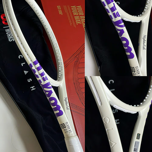 威尔胜Clash100L定制刻字网球拍