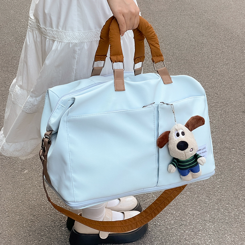 可扩容旅行袋行李包可套拉杆箱