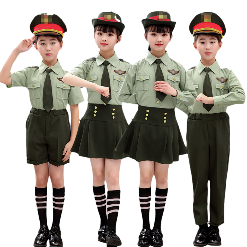 黛莱维儿儿童警运动会合唱服