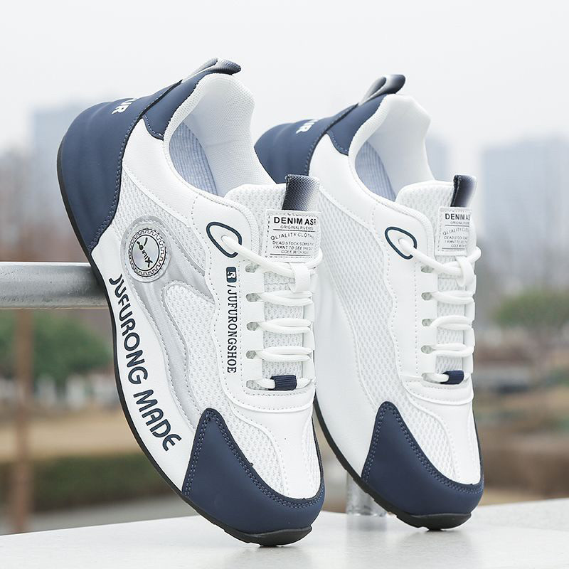 男鞋2025新款春夏季透气网面鞋男士运动休闲鞋韩版百搭跑步鞋潮鞋