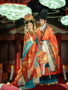 尾款 出租锦瑟衣庄唐制婚服朱雀凤仪九天2025年原创汉服女款