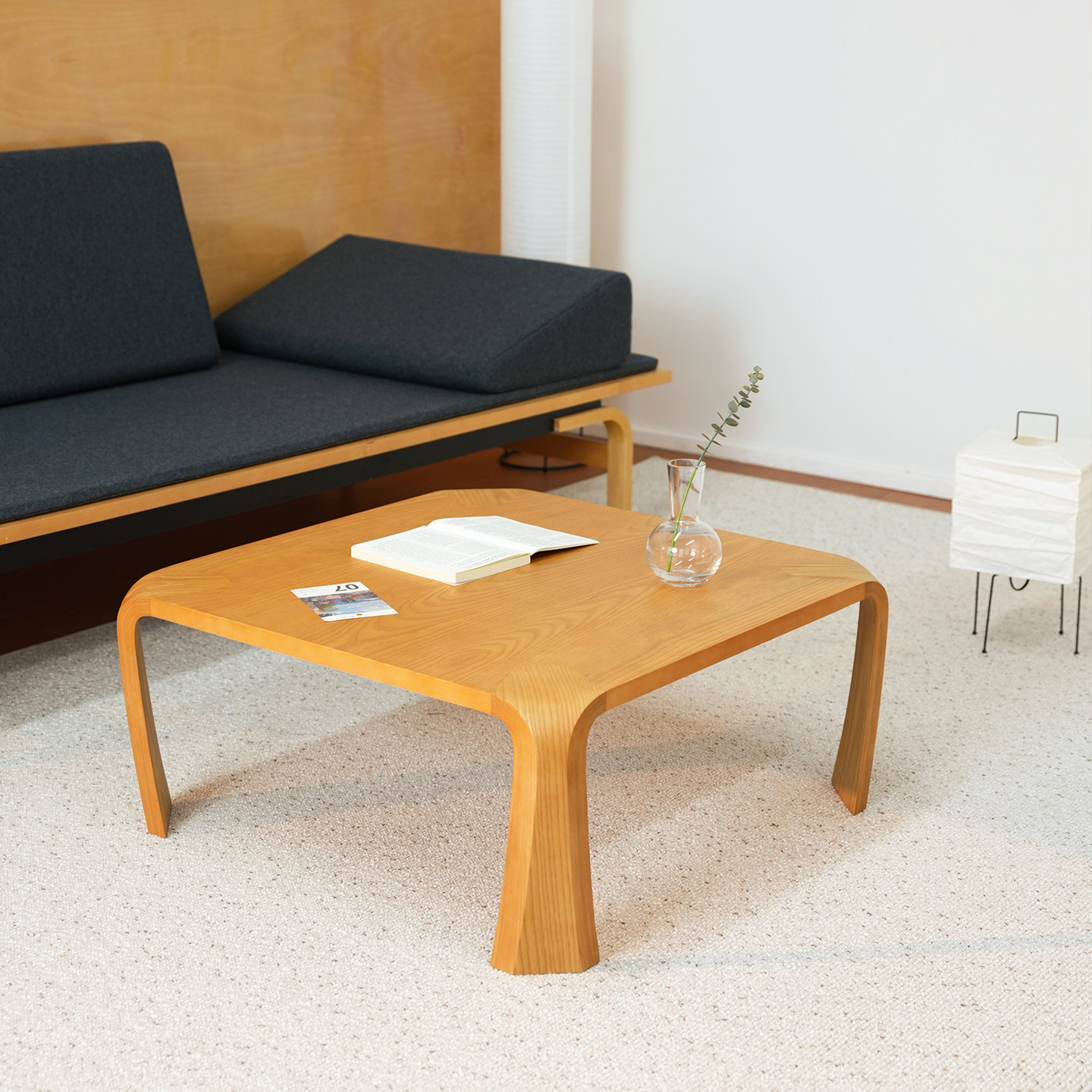 『号角屋 TTMG茶几』日式实木客厅家用简约多功能小户型方茶桌