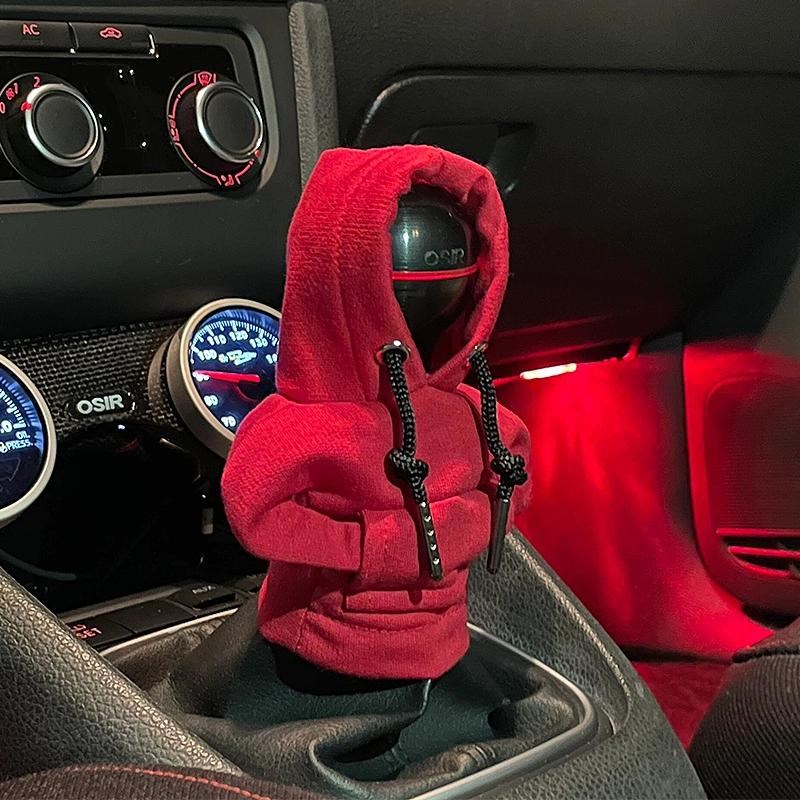 可爱卫衣汽车挡装饰挡把套创意变速杆保护手柄套档把套手动自动挡