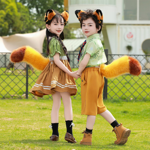 男童朱迪尼克狐狸宝宝三件套