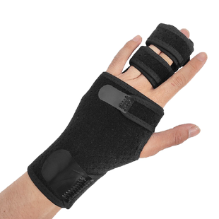 手指骨折固定支具多指关节脱位伸直康复矫正器肌腱断裂夹板指套