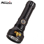 20W强光手电筒超亮充电式 户外远射500米聚光家用探险手电筒