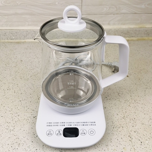 适用美的配件养生壶身壶盖MK-Y12Q加厚玻璃壶身组件1.5L升按键板