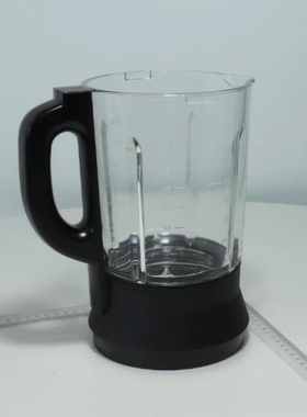 美的破壁机配件搅拌杯PB220BL1036A1037A豆浆玻璃杯