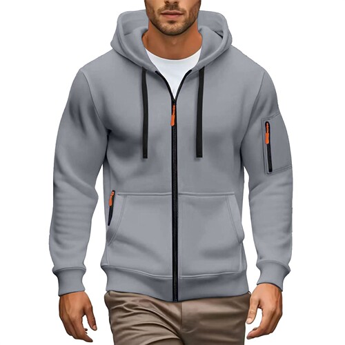  newand winter men's hoodie hooded zipper cardigan men's
