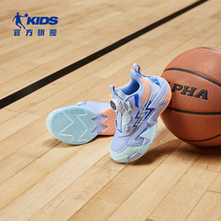 乔丹儿童篮球鞋男小童鞋2025春季训练球鞋耐磨防滑回弹运动鞋童鞋