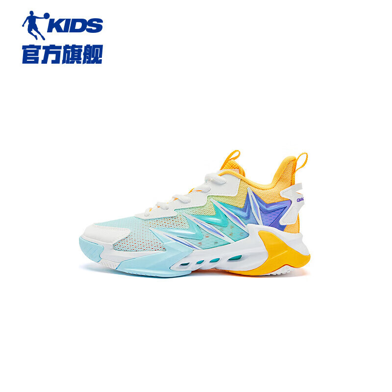 乔丹儿童篮球鞋实战训练缓震耐磨