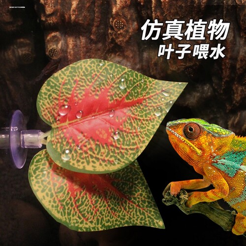 仿真植物饲养箱爬宠陆龟蜥蜴变色龙蛇爬虫雨林箱装饰造景植物