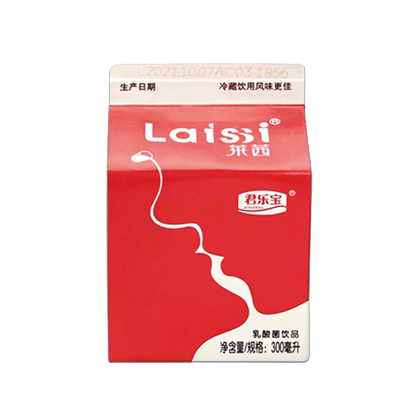 君乐宝莱茜红盒乳酸饮料