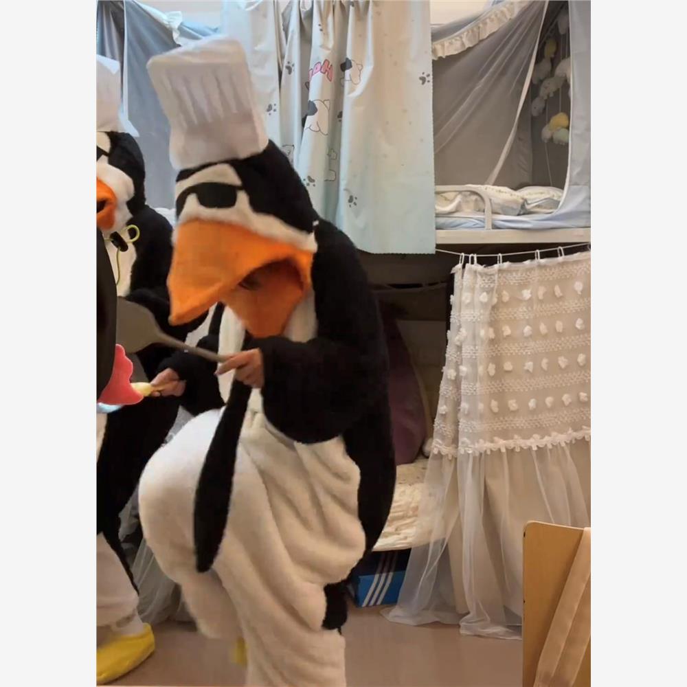 高雅人士抽象恶俗企鹅睡